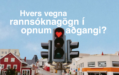 Hvers vegna rannsóknagögn í opnum aðgangi?